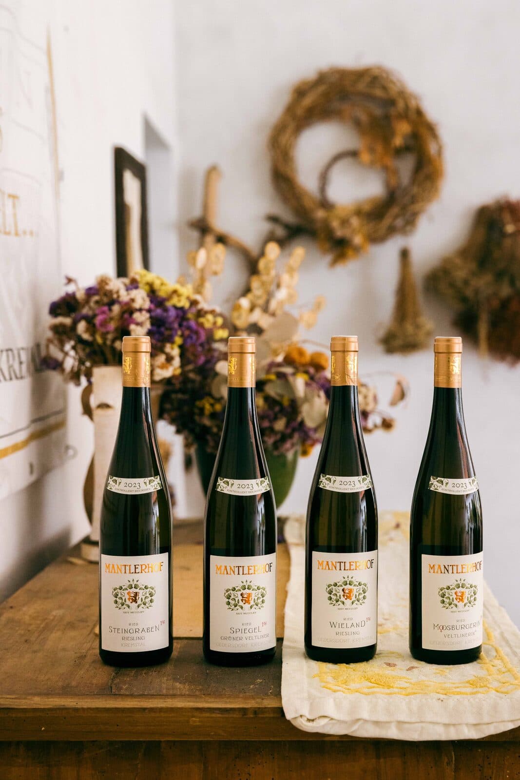 Cellar work at Mantlerhof